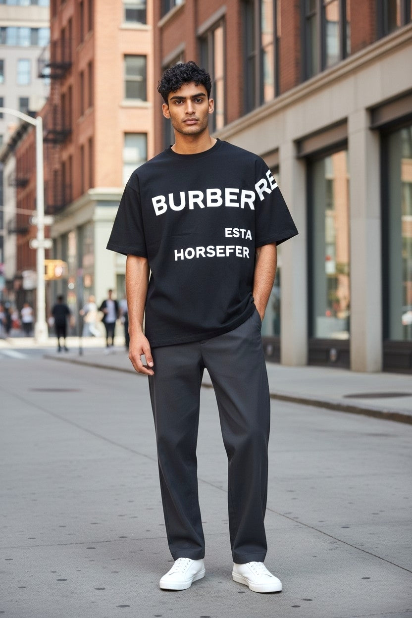 Round-Neck Cotton T-Shirts