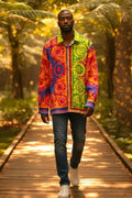 Luxury Baroque Print Shirt