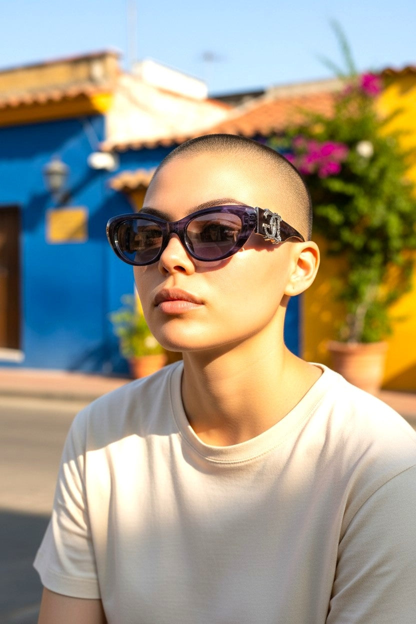Narrow Cat-Eye Optical Frames