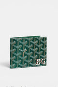 Emerald Monogram Wallet