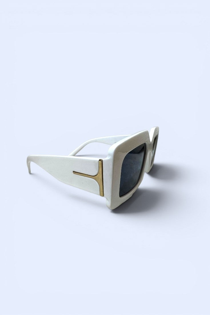 Bold Rectangular Sunglasses