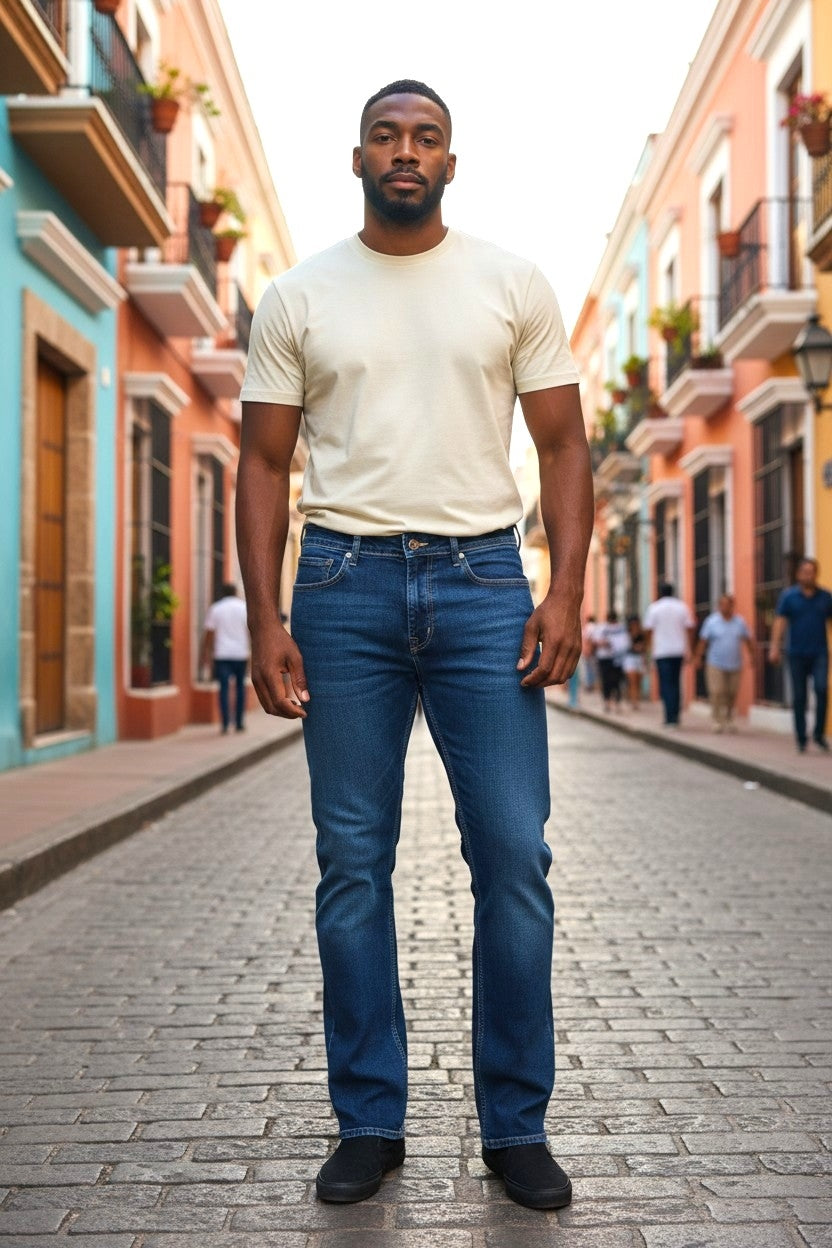 Plus Sized Relaxed Fit Denim Jeans
