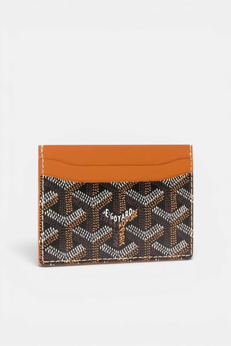 Saddle Tan Monogram Carholder