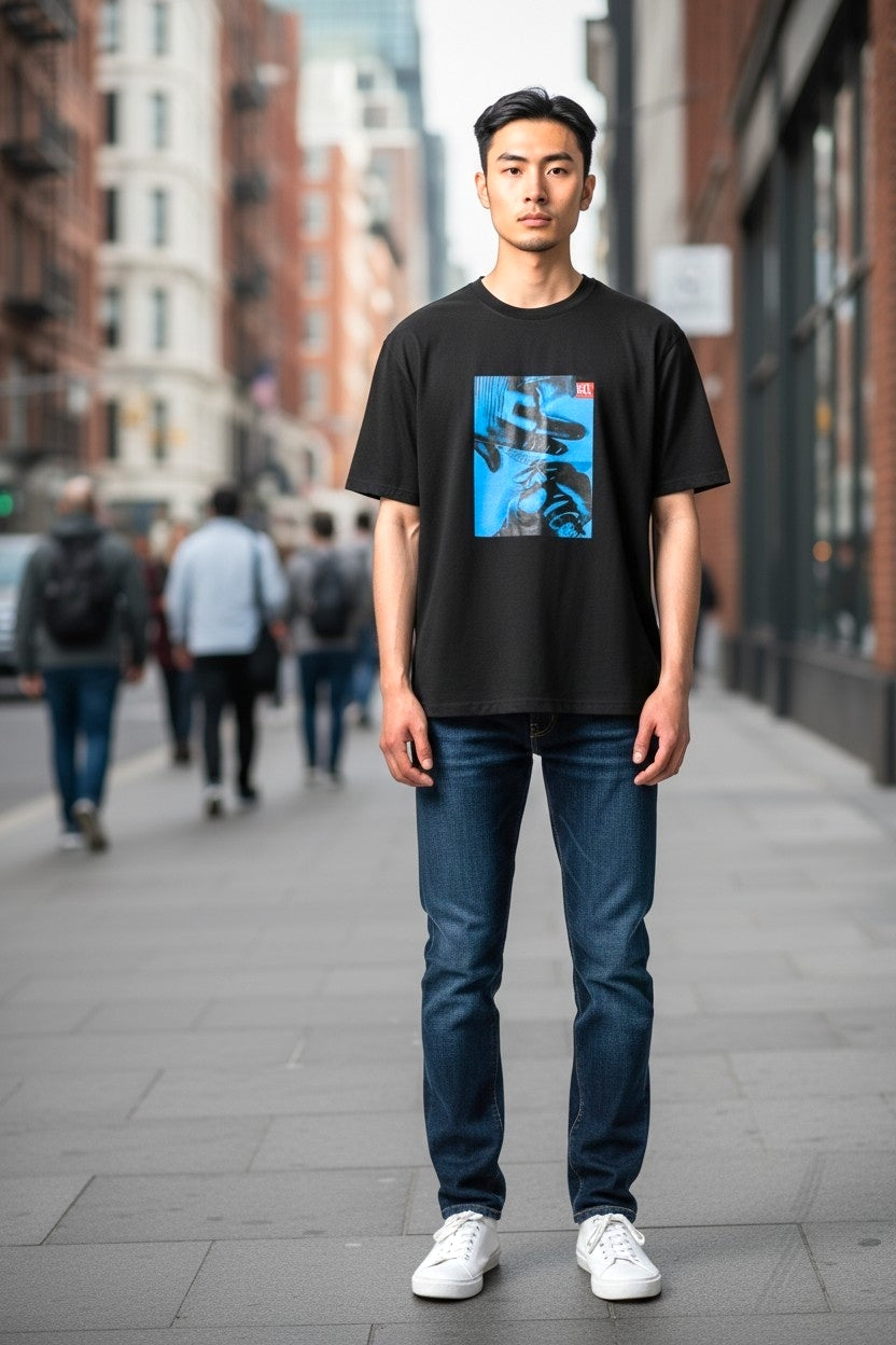 Round-Neck Cotton T-Shirts