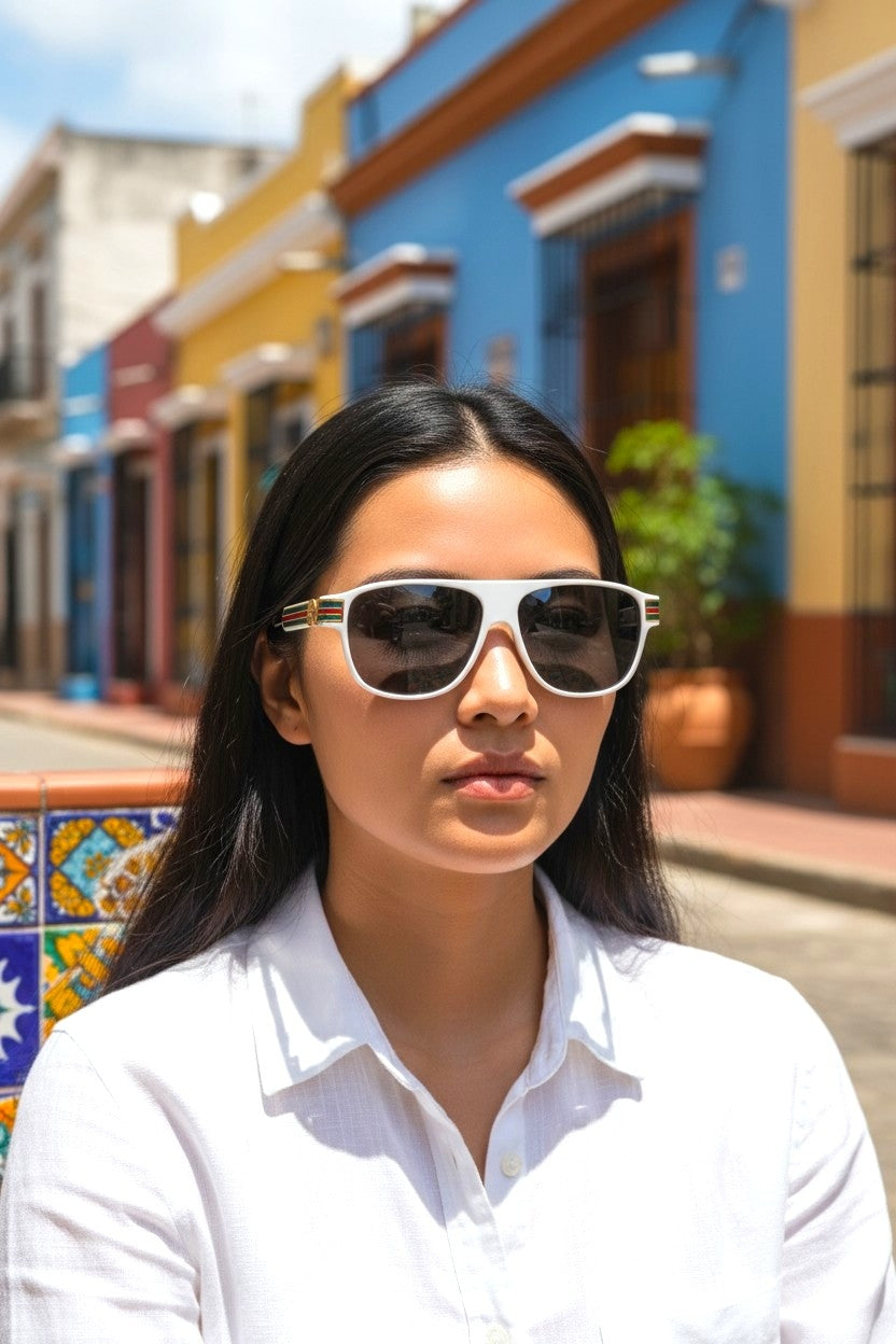Retro Navigator Sunglasses