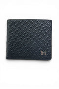 Midnight Grid Men's Leather Wallet