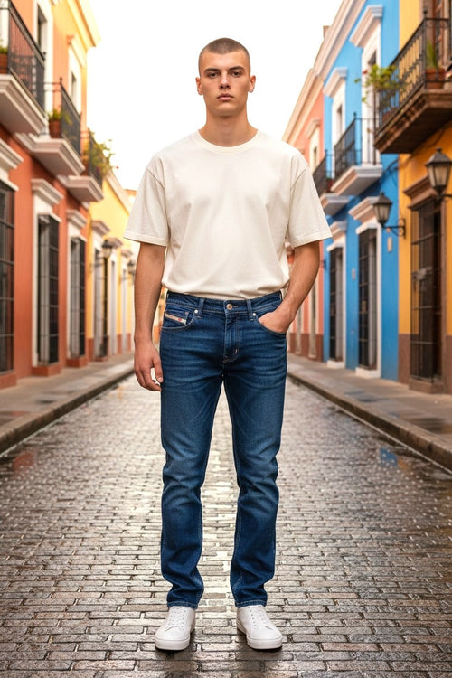Ankle Fit Denim Jeans