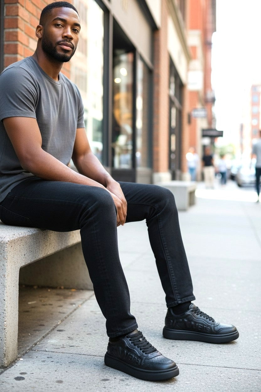 Luxury Low-Top Skate Sneaker