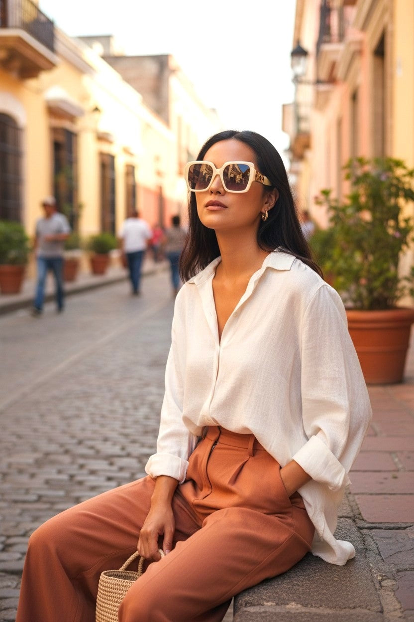 Oversized Square Sunglasses