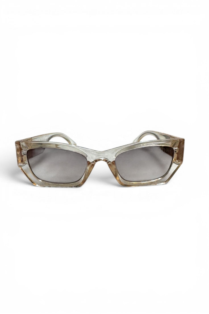 Geometric Narrow Sunglasses