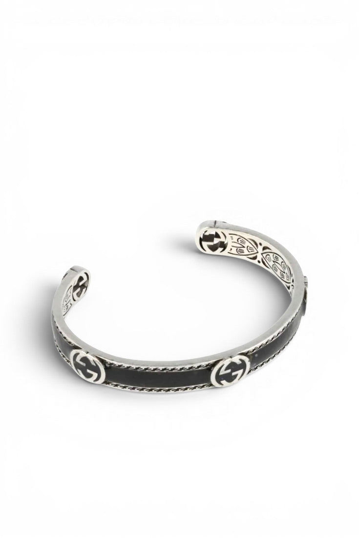 Noir Crest Cuff
