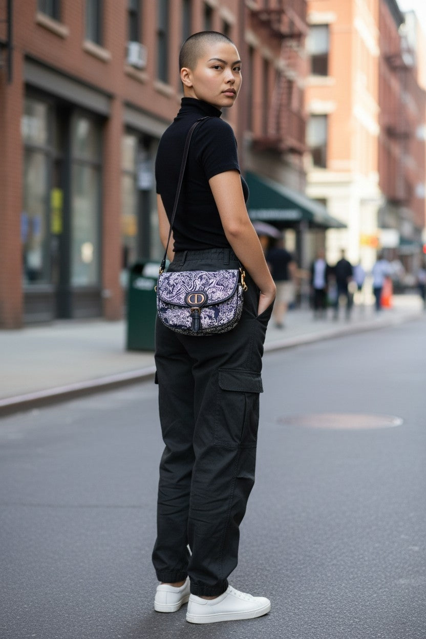 Women’s Printed Saddle Bag