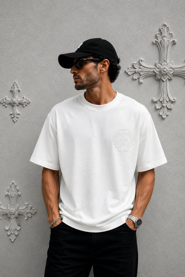 White Oversized T-shirts