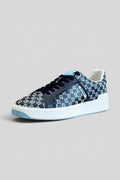 Luxury Top Skate Sneaker (Blue)