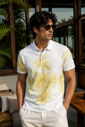 Printed Collar T-shirts