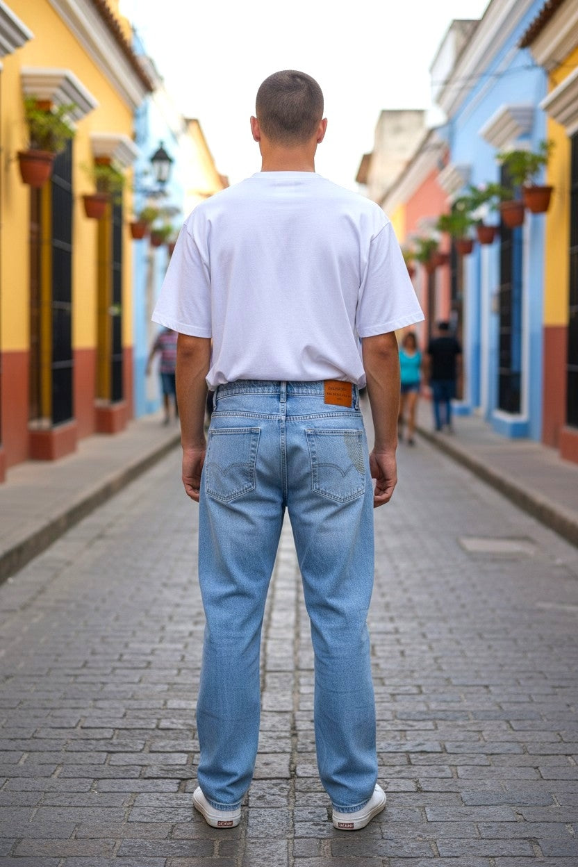 Ankle Fit Denim Jeans