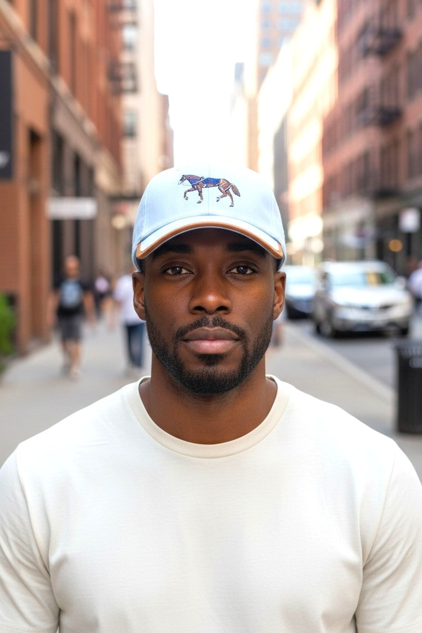 Equestrian Heritage Cap - White