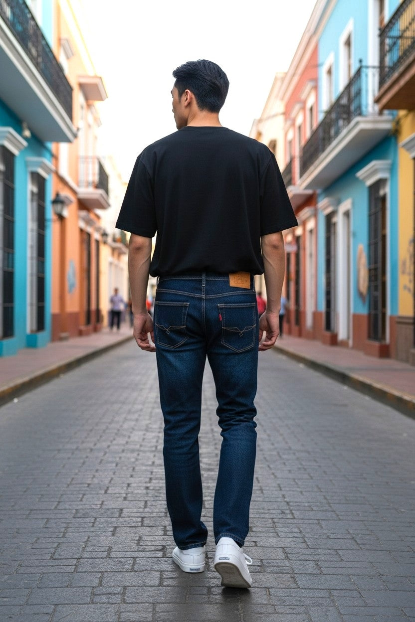 Relaxed Fit Denim Jeans