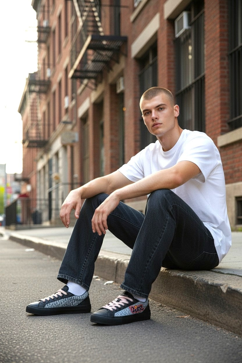 Luxury Low-Top Sneaker