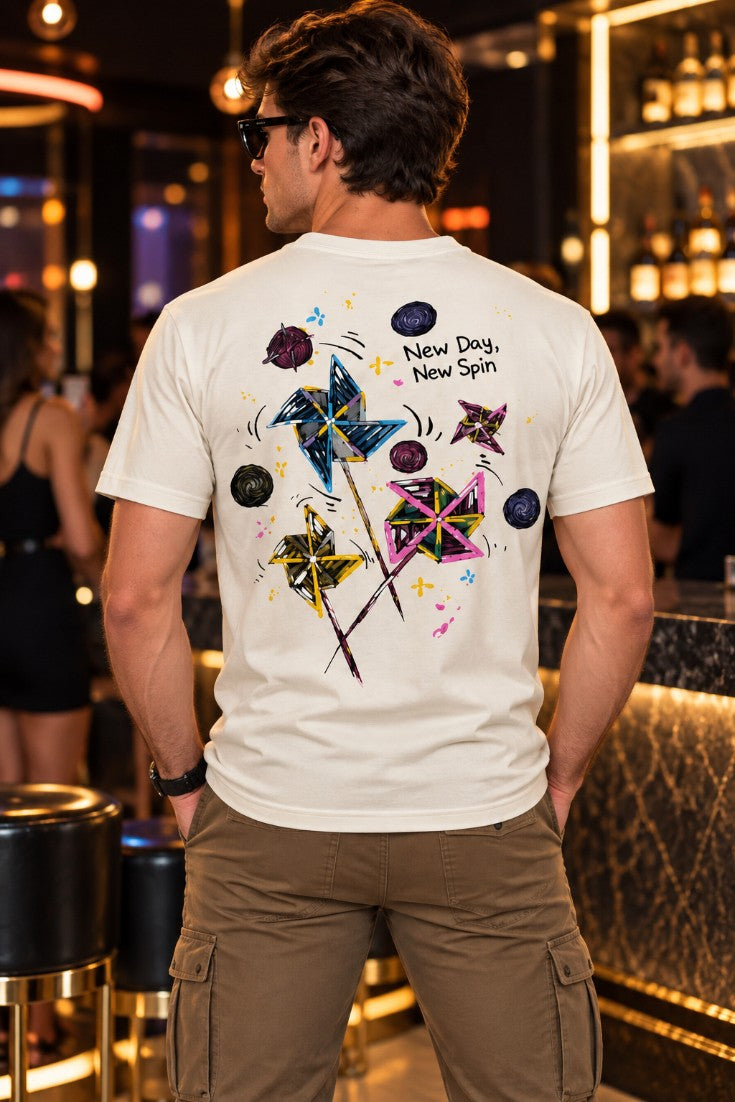Ivory Flight Mark T-Shirt