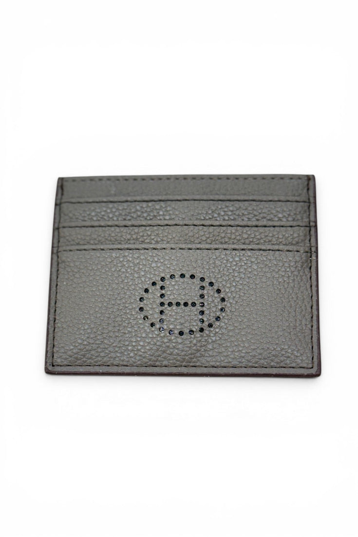 Graphite Crest Card Holder