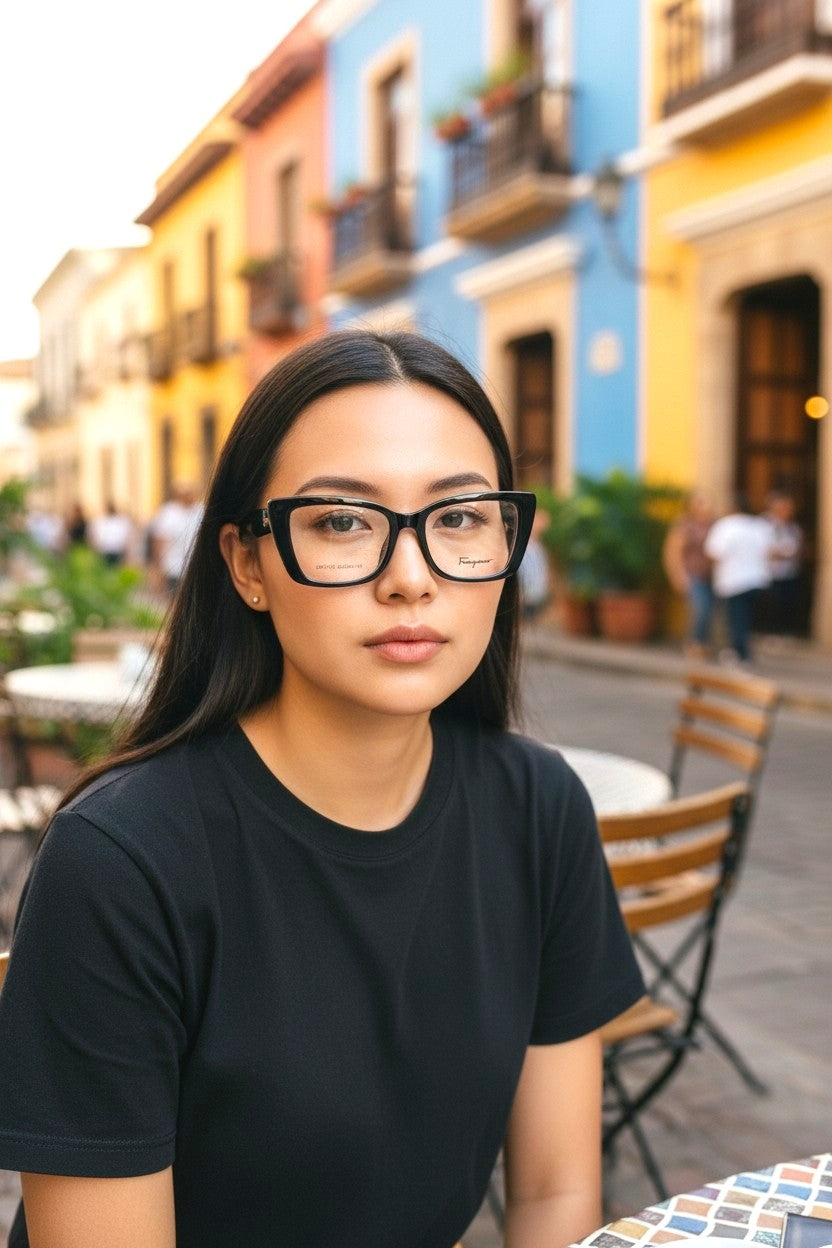 Retro Cat-Eye Eyeglasses