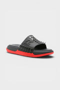 Spikes Slides (Black/Red)