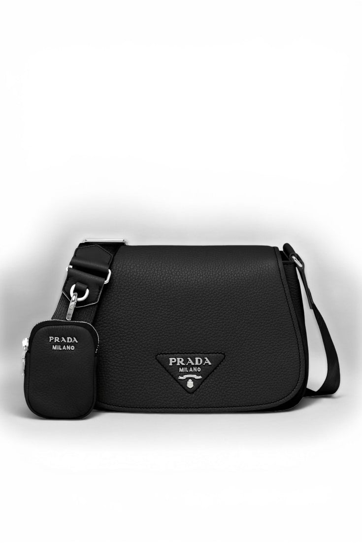 Midnight Luxe Messenger Bag