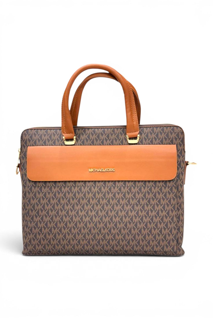 Sophisticated Monogram Laptop Bag