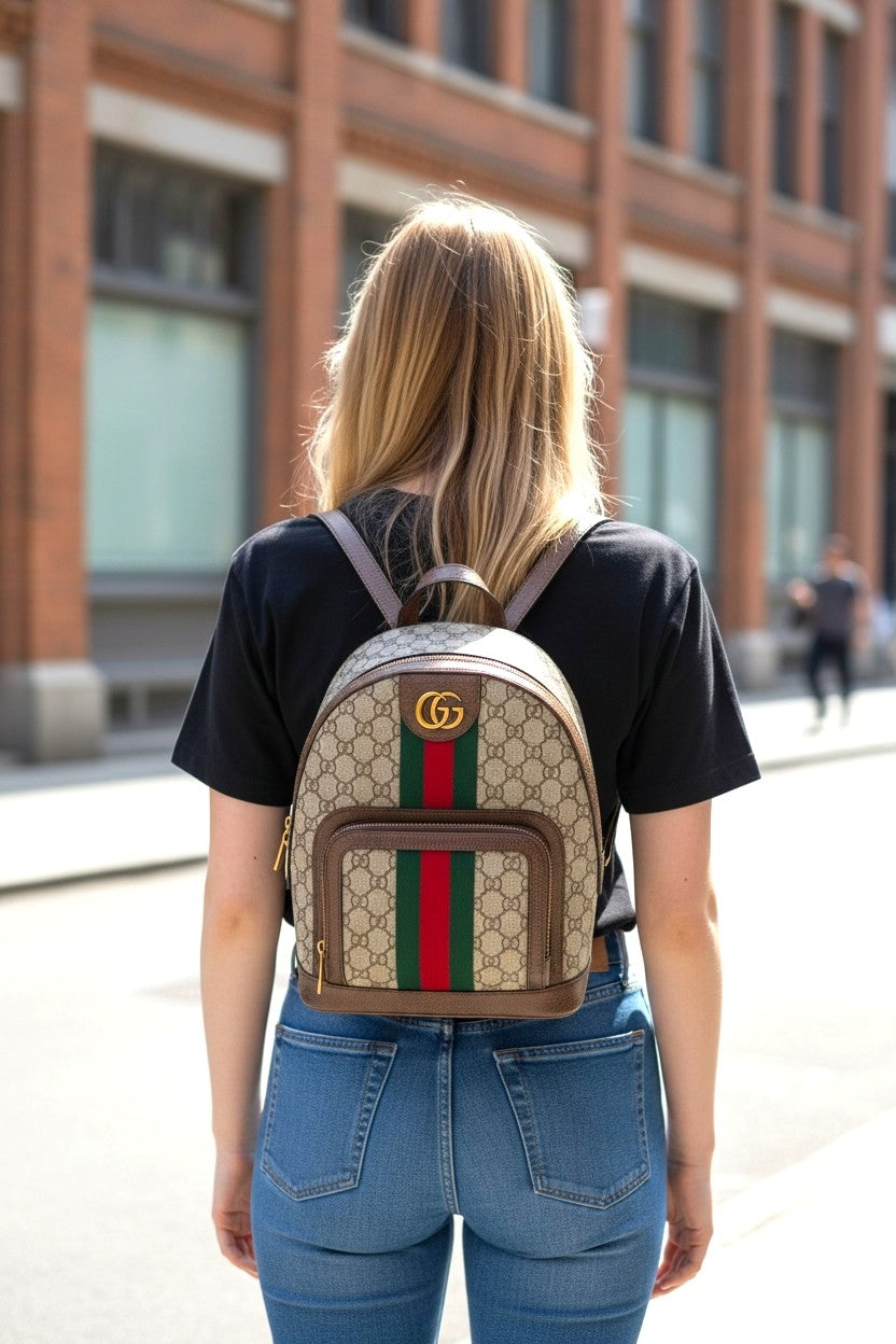 Heritage Monogram Mini Bagpack