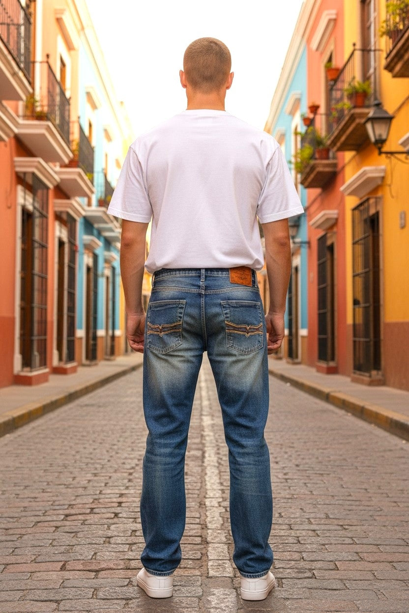 Relaxed Fit Denim Jeans