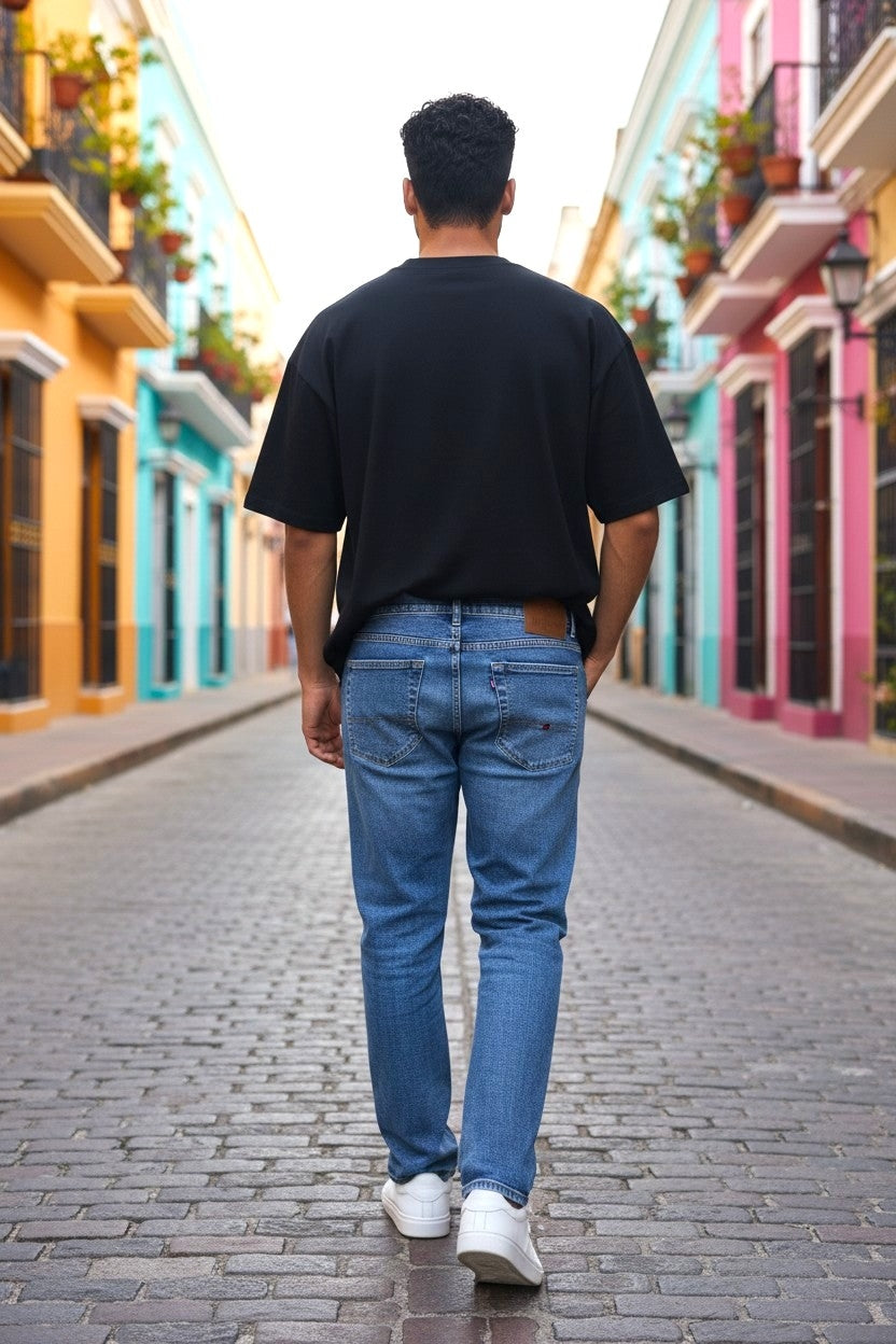 Relaxed Fit Denim Jeans