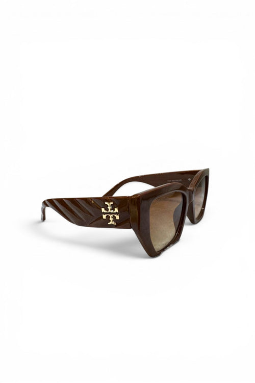 Angular Cat-Eye Sunglasses