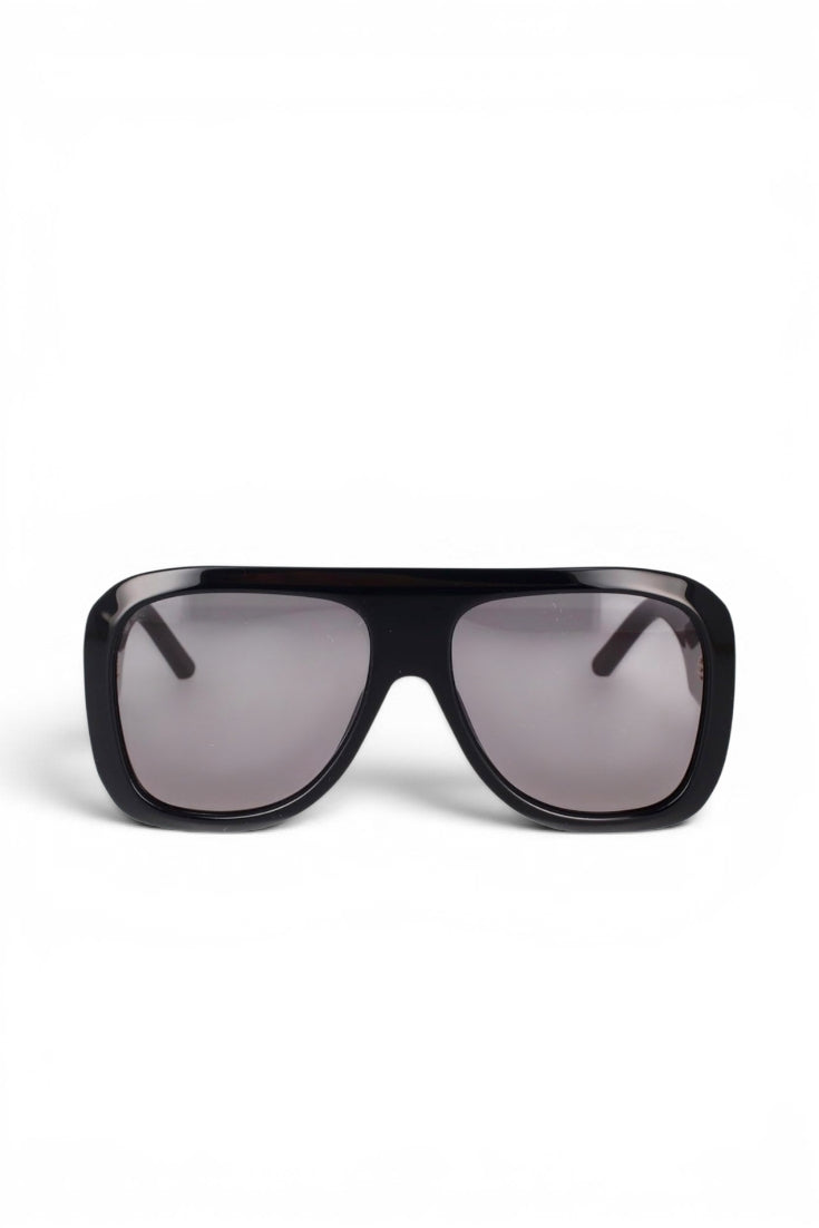 Thick Black Oversized Square Frame