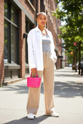Electric Pink Signature Mini Tote