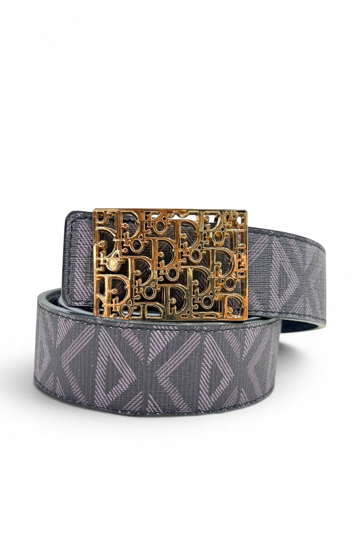 Monogram Royal Grid Men's Belt