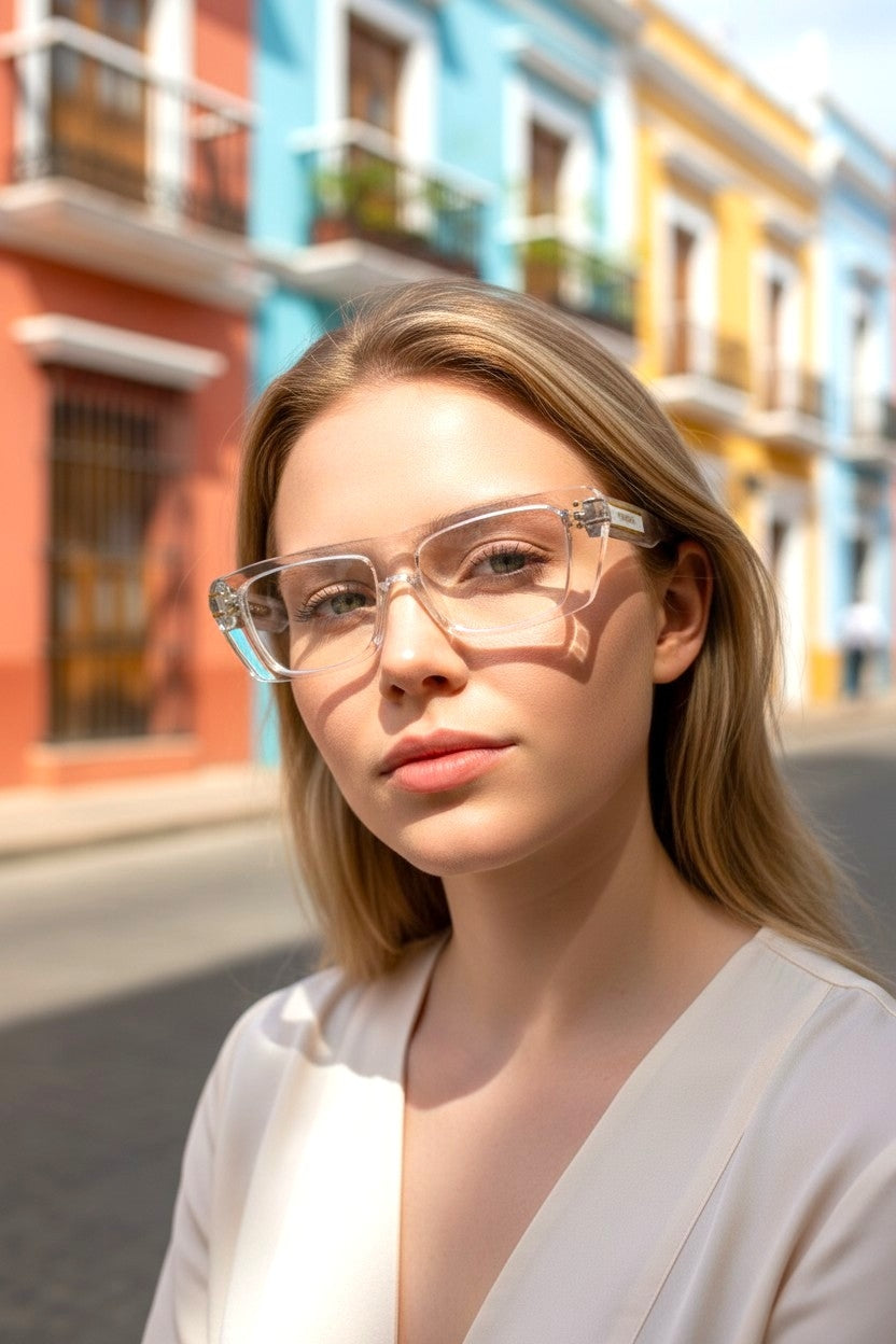 Transparent Geometric Frames