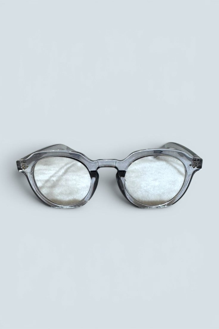 Transparent Round Eyeglasses