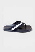 Thong Sandal (Black/White)