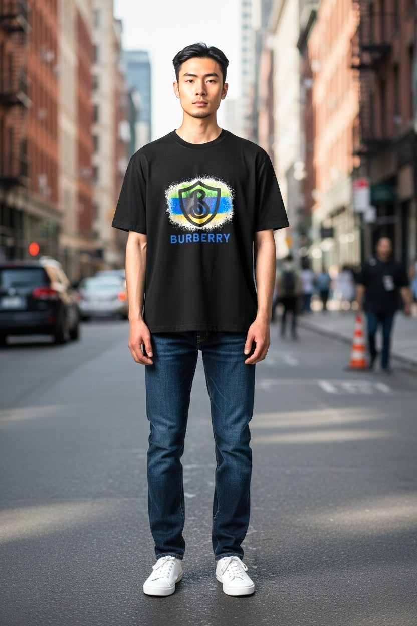 Round-Neck Cotton T-Shirts