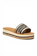 Platform Slide Sandals