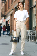 Noir Baroque Chain Tote