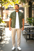 Men's Designer Half-Sleeves Shackets