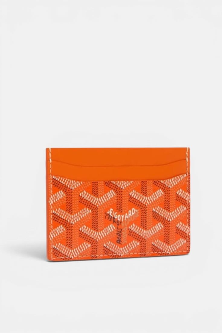 Tangerine Monogram Carholder