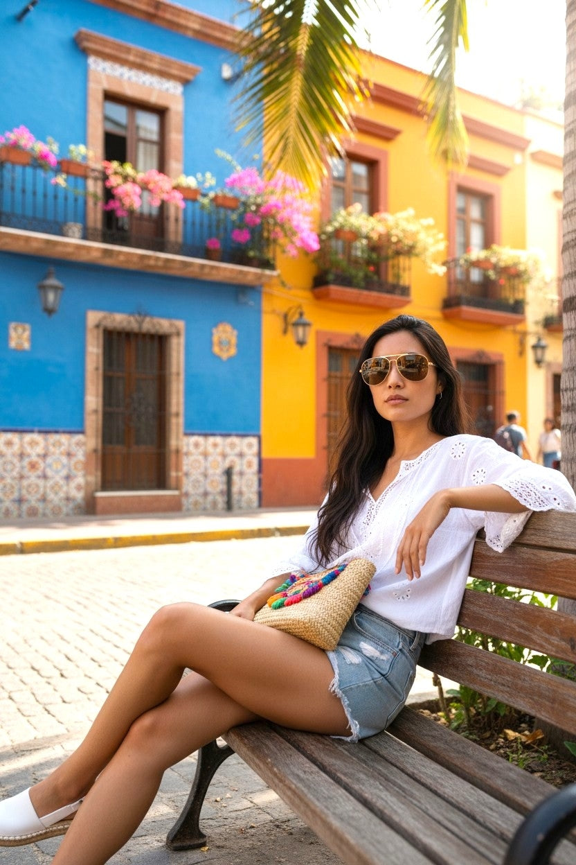 Luxe Pilot Aviator Glasses