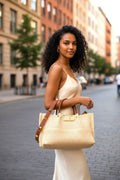 Womens Woven Tote Bag