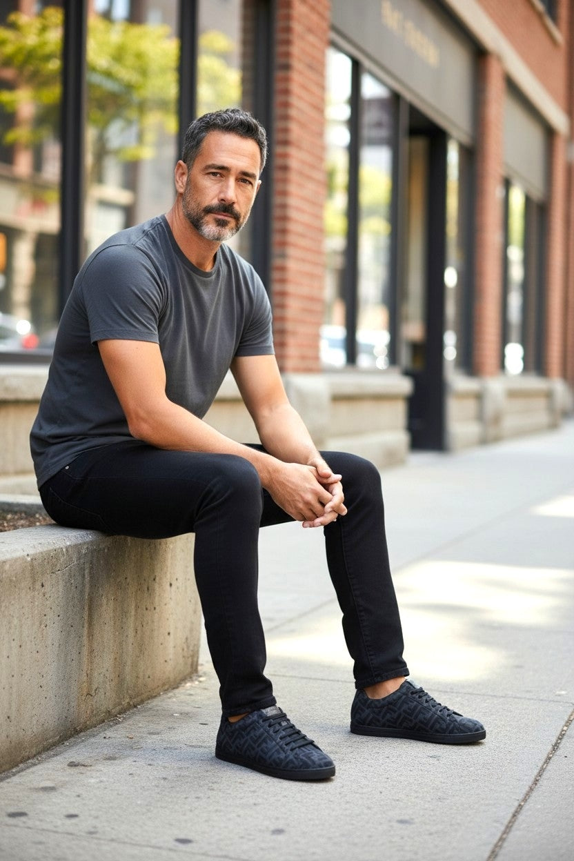 Luxury Low-Top Skate Sneaker