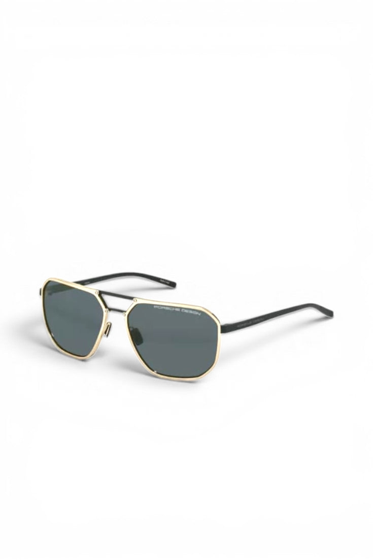 Geometric Gold Frame Shades