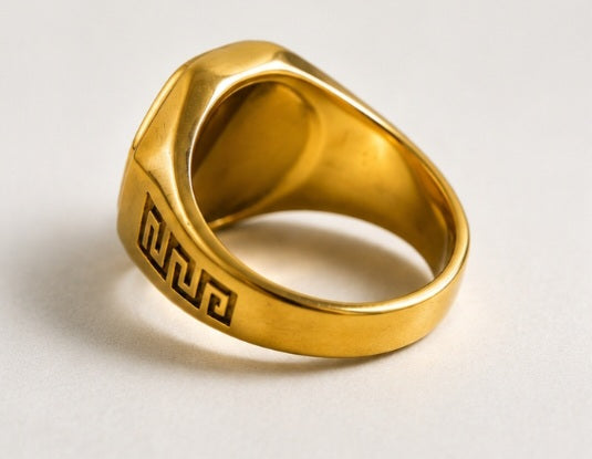 Luxury Medusa-Inspired Ring