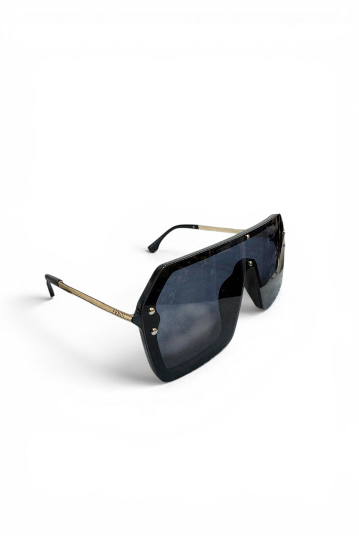 Oversized Shield Sunglasses